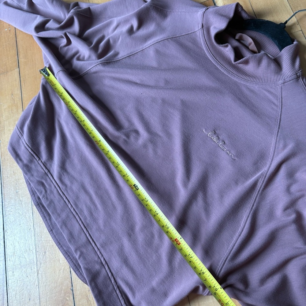 Lululemon Sz S Up High Pullover Relaxed Sweater in Spanish Oak - Picture 5 of 7